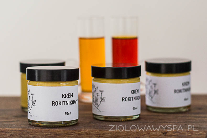krem rokitnikowy