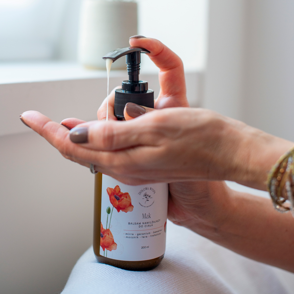 Naturalny balsam do ciała – Mak (1)